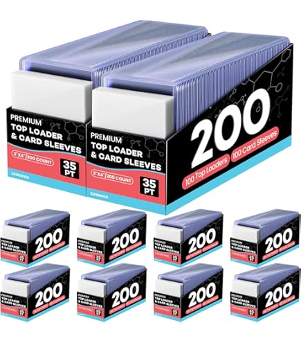 Baseball Card Hard Cases 100 Count Baseball Card Hard Case Sleeves  3x4  Inch Top-Loading Protectors  Random Players Baseball Card Protective Case