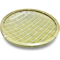 竹平ザル40cm　日本伝統工芸品＆ステンレストレー＋お洒落ツール kunikichisyouten_3301-051921