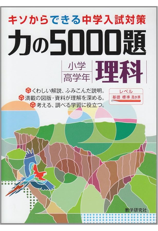 【絶版 廃盤】力の5000題 教学研究社 算数 国語 社会 理科 力の5000題算数』｜感想・レビュー - 読書メーター