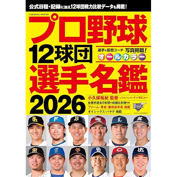 プロ野球パーフェクトデータ選手名鑑2026 (別冊宝島) | 宝島社