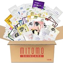 Amazon.co.jp: MITOMO SKINCARE パック フェイスパック 100枚福袋