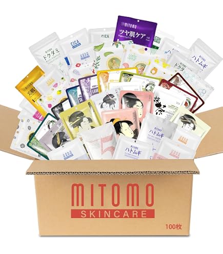 Amazon.co.jp: MITOMO SKINCARE 福袋300枚パック 保湿シートマスク