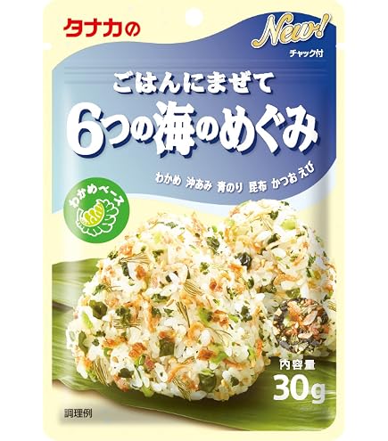 Amazon.co.jp: 田中食品 ごはんにまぜて 6つの海のめぐみ 30g×10個