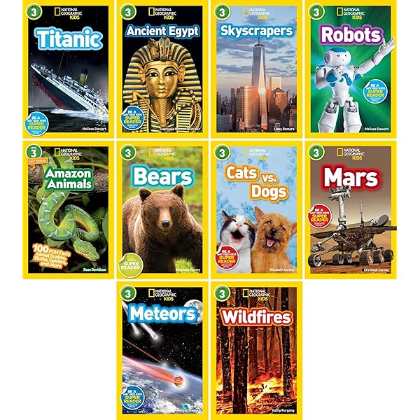 National Geographic Kids Find it! Explore it! 6 Books Collection
