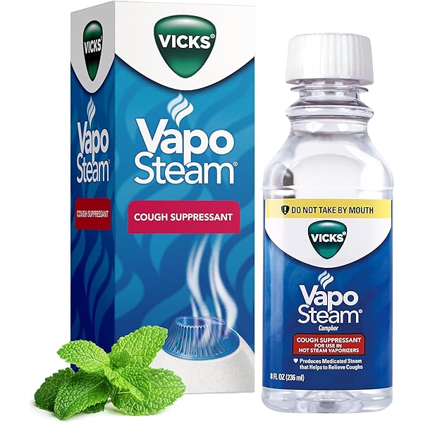 Amazon | Vicks 気化器と加湿器で使用するためにVapoSteam、咳を