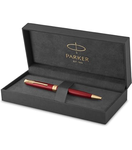 PARKER Duofold Ballpoint Pen, Classic Big Red Vintage with Medium