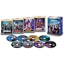 Amazon.co.jp: アベンジャーズ：4ムービー・コレクション（ブルーレイ