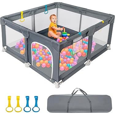 ベビーサークル Amazon.co.jp: Rxakudedo ベビーサークル ラージ ベビーフェンス