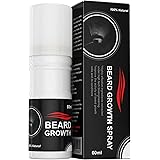 Beard Growth Spray® ヒゲ育毛剤、100％植物由来、力強いヒゲに