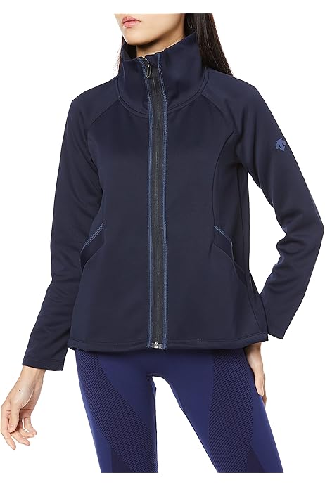 Amazon.co.jp: DESCENTE(デサント) ダンボールスウェットジャケット NV 