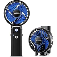 携帯扇風機 充電式 最大35時間動作 手持ち扇風機 【20dB超静音 最強版】「5in1機能搭載」URHARBOR US…