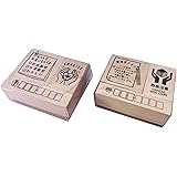 Amazon 郵便番号 枠印 郵便番号 スタンプ ゴム印 スタンプ 文房具 オフィス用品