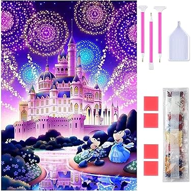 ダイヤモンドアートキット　まとめ売り 11点 おまけあり　ディズニー　多め Amazon.co.jp ほしい物ランキング: ダイヤモンド塗装キット