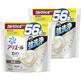 アリエール ジェルボール【まとめ買い】56個×2袋 微香 洗濯洗剤 詰め替え【Amazon.co.jp限定】
