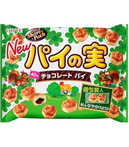 Amazon.co.jp: ロッテ パイの実シェアパック 124g(個包装込み) : 食品