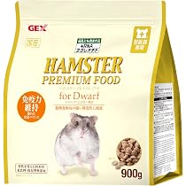 Amazon | ジェックス ハムスタープレミアムフード ドワーフ専用 900g