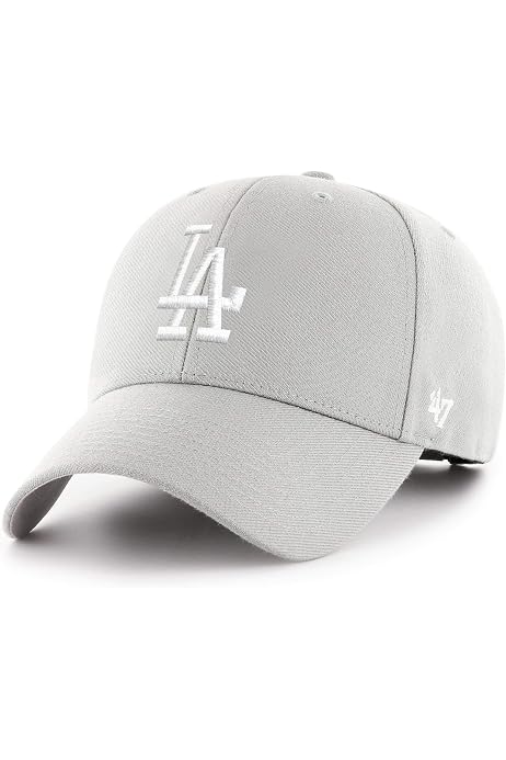Los Angeles LA Dodgers MVP Hat Cap Gray 