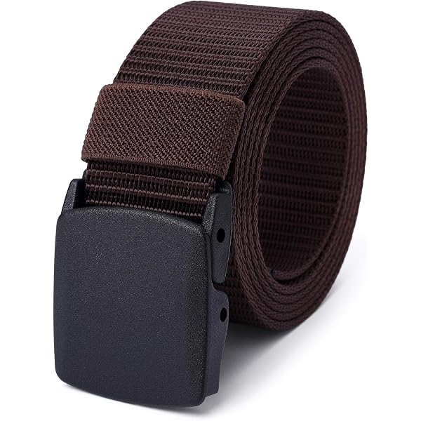 WYuZe 2-Pack Nylon Military Web Belts – 1.5" Tactical Belt For Men & Women – Black + Coyote Tan (Fits Waist Below 32")