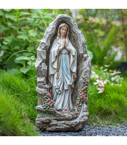 Amazon.co.jp: 聖家族 イエス マリア ヨセフ 彫像 置物 高さ約約30cm