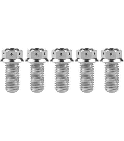 Amazon | M10 x 90 mm （ピッチ：1.25mm） チタン合金 フランジ