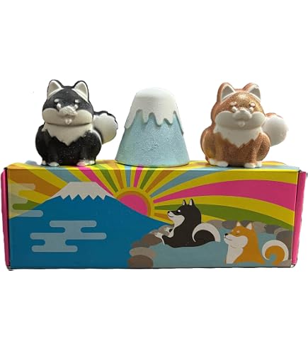 Amazon | LUSH バスボム 柴犬 ギフトボックス入り (青)オリジナル