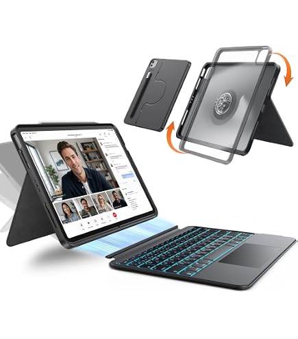 Amazon.co.jp: タッチパッド キーボードケース iPad 第8世代/第7世代