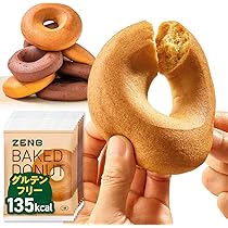 Amazon.co.jp: 【ヘルシー おやつ】ZENB ゼンブドーナツ 2種8袋