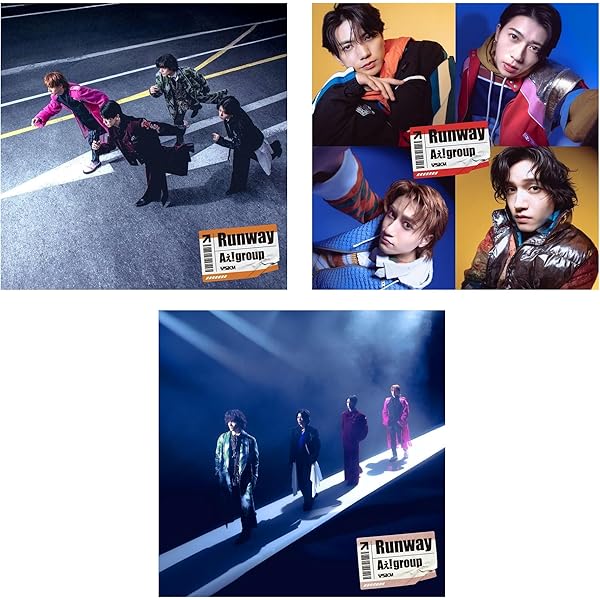 Aぇ!group Runway 3形態 3形態同時購入Blu-rayセット》Runway【初回限定盤A】+【初回限定盤B】+