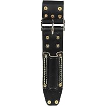 Amazon.co.jp: SK11 チェーン丁番付き 革製 ペンチ2段差 黒 SCLT-4