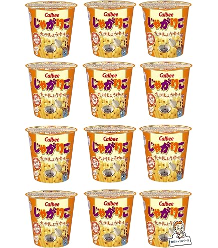 Amazon.co.jp: 堅あげポテト 63×5 じゃがりこ 九州しょうゆ ×5 ポテト