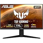 ASUS VG27AQL1A TUF Gaming Monitor 27 inch WQHD (2560x1440), IPS,170Hz (Above 144Hz), ELMB SYNC, Adaptive-sync, G-Sync Compati