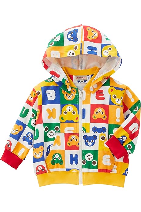 ミキハウス ピンク クマデザイン パーカー＆靴下セット ミキハウス ピンク クマデザイン パーカー＆靴下セット