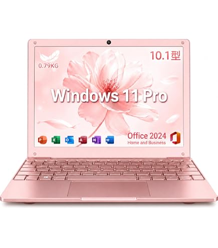 Amazon.co.jp: ESBOOK ノートパソコン ピンク Windows 11 Pro搭載