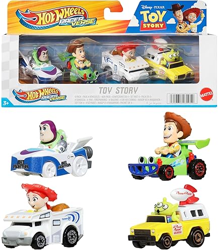 Amazon | Hot Wheels Disney Toy Story 2 Action Pack | ミニカー