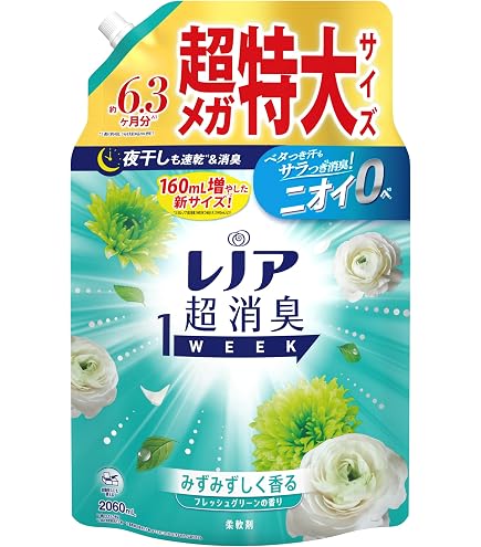 Amazon | P&G レノア 超消臭 1week みずみずしく香る