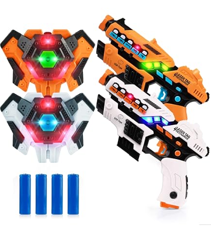 Amazon.co.jp: Nerf Laser Strike 2プレイヤーレーザータグゲーム