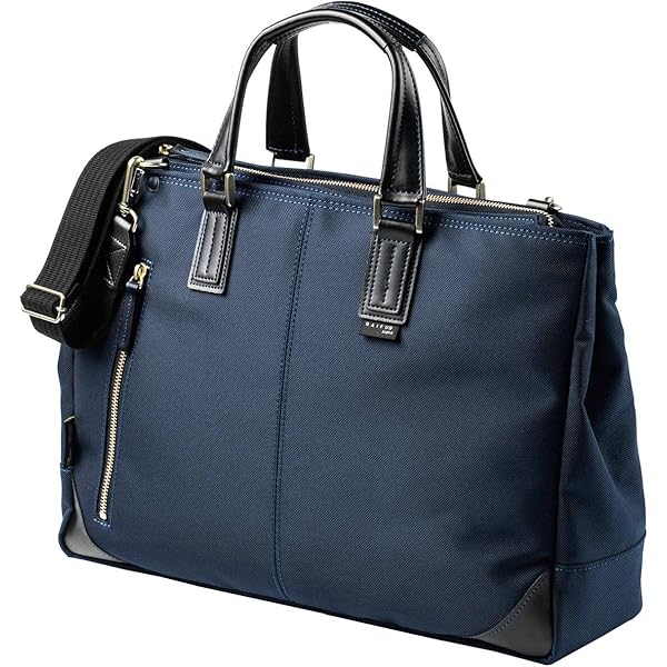 豊岡鞄 ビジネスバッグ 帆布PU×レザー ソフトブリーフケース ブルー Amazon.co.jp: [豊岡鞄] ブリーフケース ビジネスバッグ 帆布PU