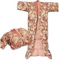 新品未使用　羽毛ダウン90%　着る毛布　花柄かいまき　フリーサイズ200x150 719FFiijtnL._AC_UF894,