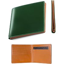 Amazon | [ファブリツィオ] 財布 メンズ 2つ折り スリム 薄い