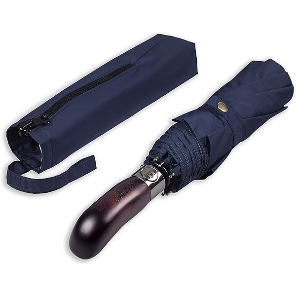 Amazon | DAVEK DUET UMBRELLA - 特大防風傘 自動開閉 (ブラック