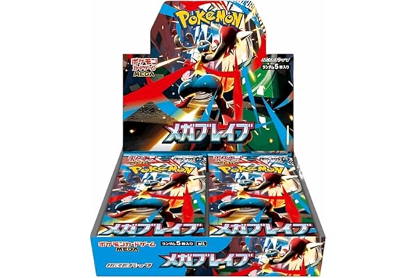 ポケモンカードゲーム MEGA 拡張パック メガブレイブ BOX