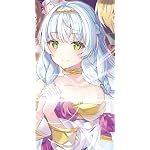 真の聖女である私は追放されました。だからこの国はもう終わりです iPhoneSE/5s/5c/5 壁紙 視差効果 エリアーヌ