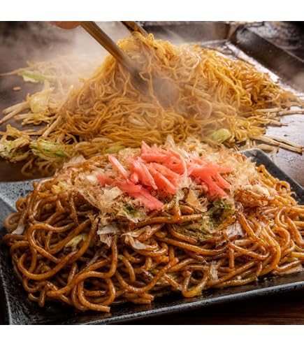 Amazon.co.jp: お手軽 ソース 焼きそば （ 具あり ） 1kg×6P 冷凍 業務