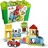 LEGO® DUPLO® Classic Deluxe Brick Box 10914 LEGO Starter Set with Storage Box, Includes Colourful Shapes, Easy Building Ideas