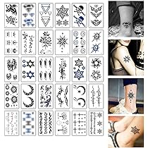 Amazon.co.jp: タトゥーシール 刺青シール 60枚セット入れ墨シール