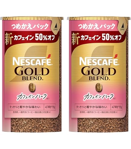 Amazon.co.jp: ネスカフェ ゴールドブレンド カフェインレス エコ