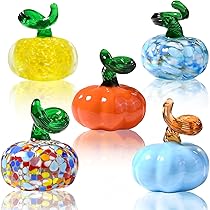 Amazon.co.jp: 吹きガラス かぼちゃ フィギュア コレクション