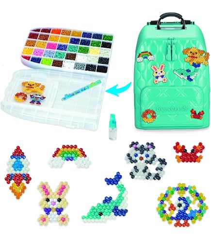 Aquabeads Set Sumikko Gurashi – 1700 Perline E 4 Display Per Creare Personaggi Con Acqua