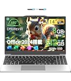 Amazon.co.jp: Fsjun Win 11/MS Office 2024搭載 超薄軽量 14型