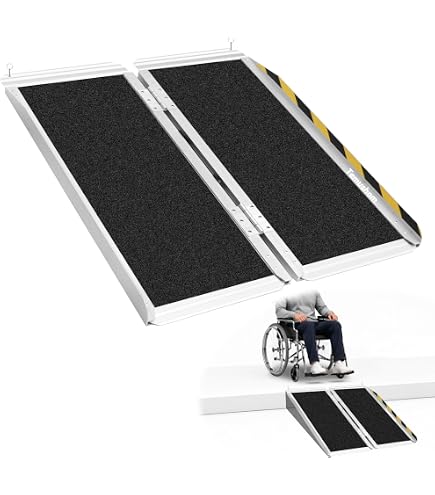 ALUMIS アルミ製段差解消スロープ 折りたたみ式 Amazon | アルミス (Alumis) アルミスロープ 幅720×奥行1220mm ASP